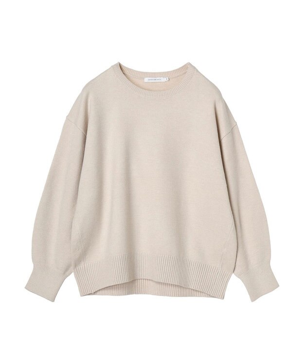 AMERICAN HOLIC バイパチ袖ボリュームニットプルオーバー　 Ivory