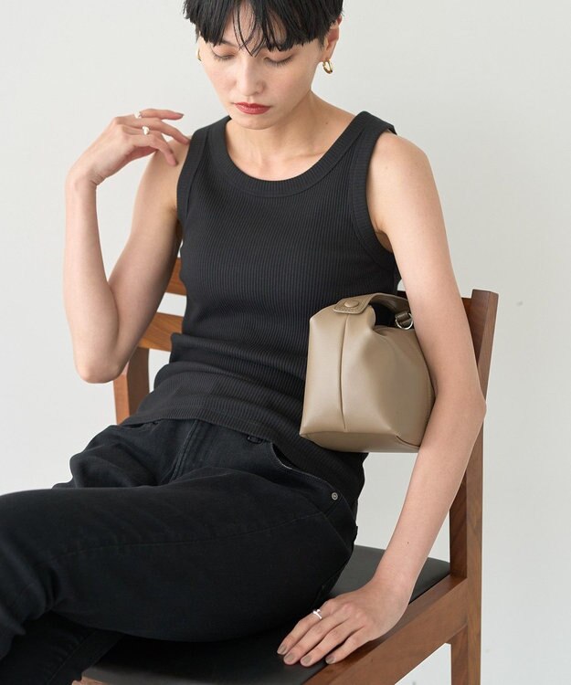 AMERICAN HOLIC アソートテレコタンクトップ Black