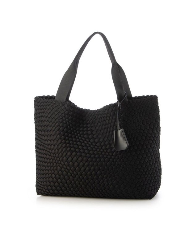 UNBILLION カシュカシュ cachecache / ネオプレーンメッシュビッグトートバッグ ブラック