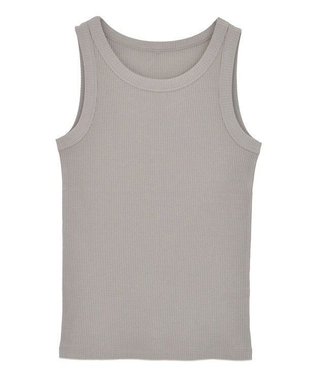 AMERICAN HOLIC アソートテレコタンクトップ Gray Beige