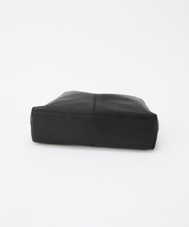 russet レザーホーボーバッグ M(CE-1658) Black