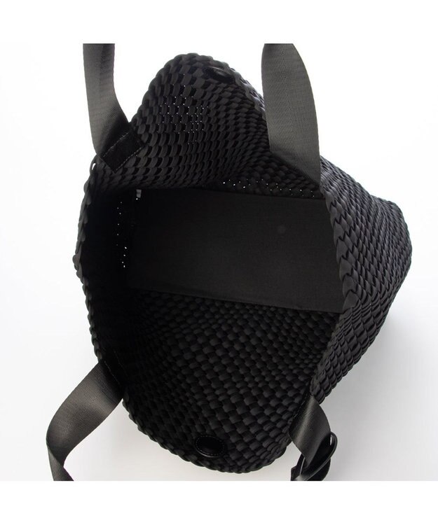 UNBILLION カシュカシュ cachecache / ネオプレーンメッシュビッグトートバッグ ブラック