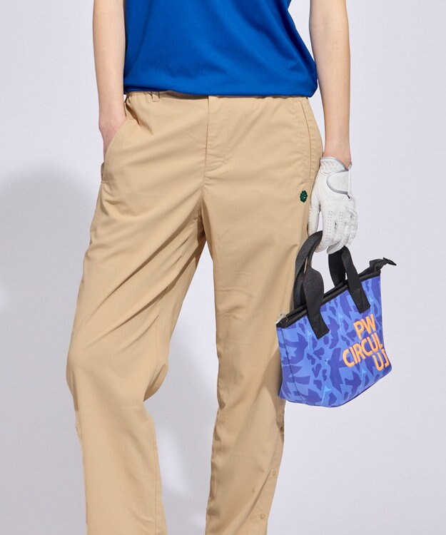 PW CIRCULUS 【WOMEN】サイドボタン デザインパンツ ゴルフウェア レディース ベージュ系
