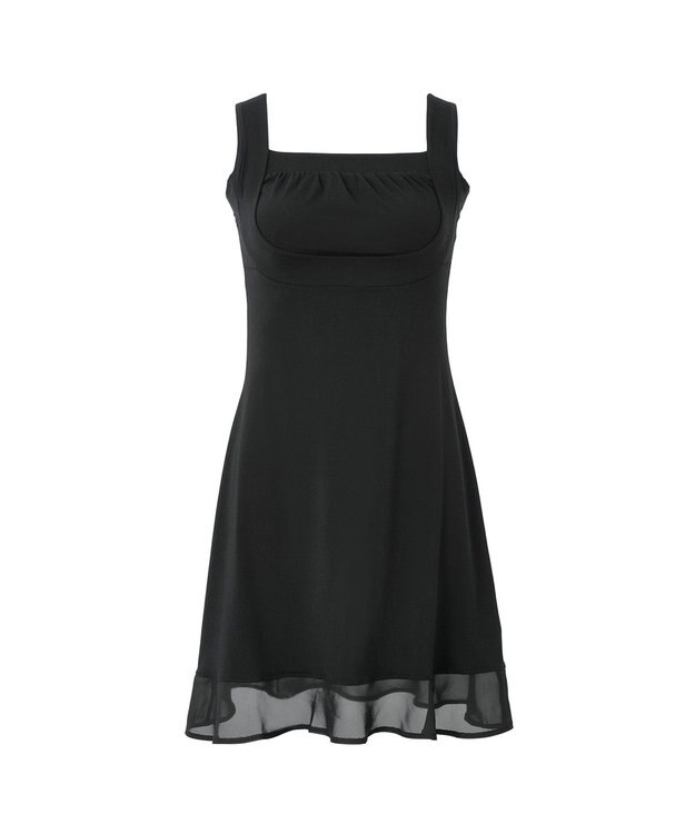 BRADELIS New York 【BRADELIS NewYork peace】　綿混楽々バストスリップ ブラック