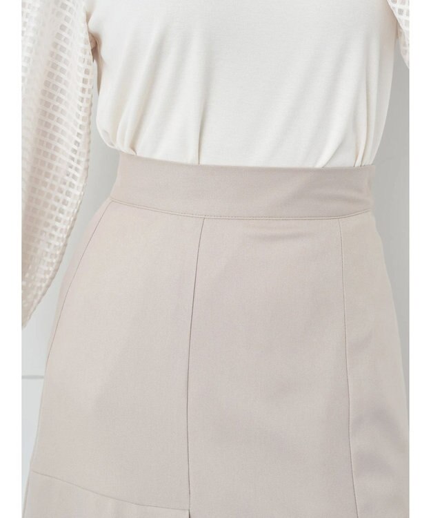 earth music&ecology アシメキリカエスカート Beige