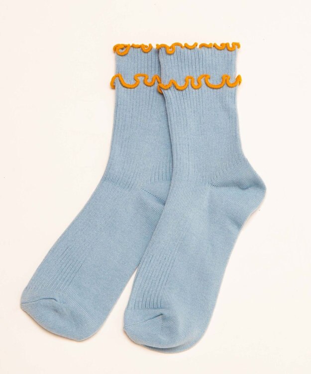 WEGO ダブルメローソックス ブルー