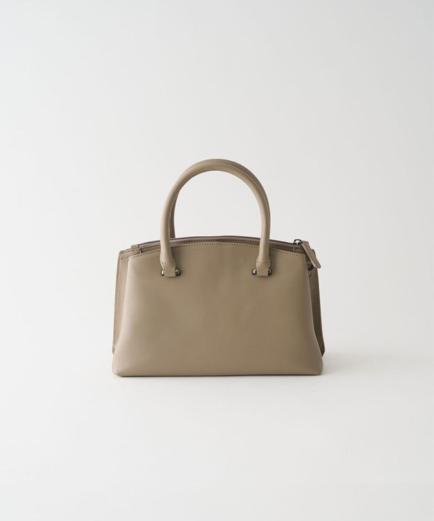 MIYABIYA 本革 牛革 ソフトレザー2WAYフォーマルバッグ トープ