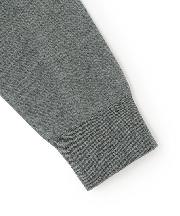 UNFILO MENS 【男女兼用】ソフトサーモ アンチピリングニット タートルネック チャコール