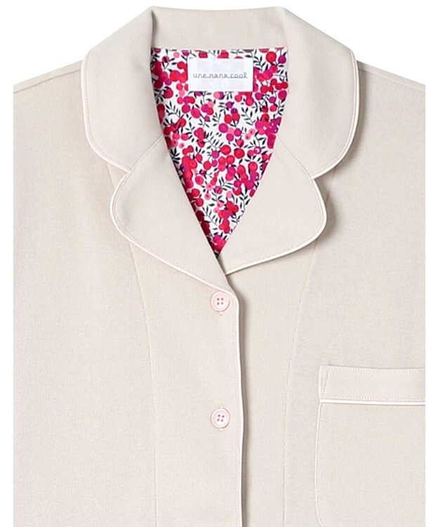 une nana cool 【綿100％】フライスパジャマ　ＭＡＤＥ　ＷＩＴＨ　ＬＩＢＥＲＴＹ　ＦＡＢＲＩＣ IV