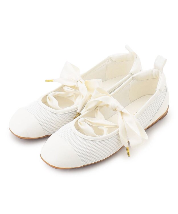 TOCCA 【八木アリサさん着用】ESSENCE OF BALLET SNEAKERS スニーカー アイボリー系