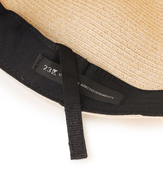 23区 ペーパーブレード キャップ アイボリー系