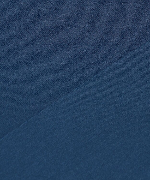 自由区 【セットアップ対応・洗える】レーヨンストレッチフレアスリーブ ニット リッツブルー系