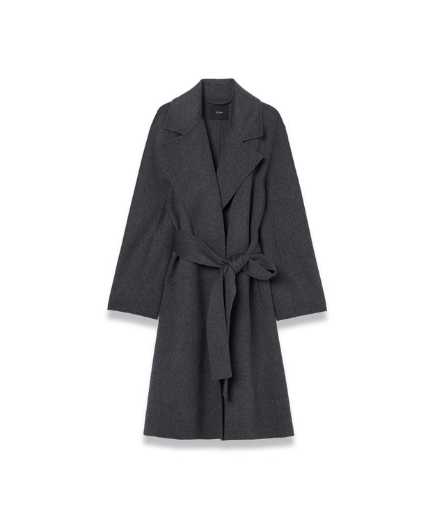 JOSEPH ダブルフェイスカシミアコート　コスタ Smoke