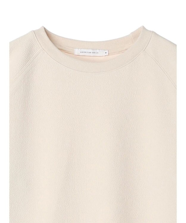 AMERICAN HOLIC サイドＺＩＰブークレチュニック Ivory