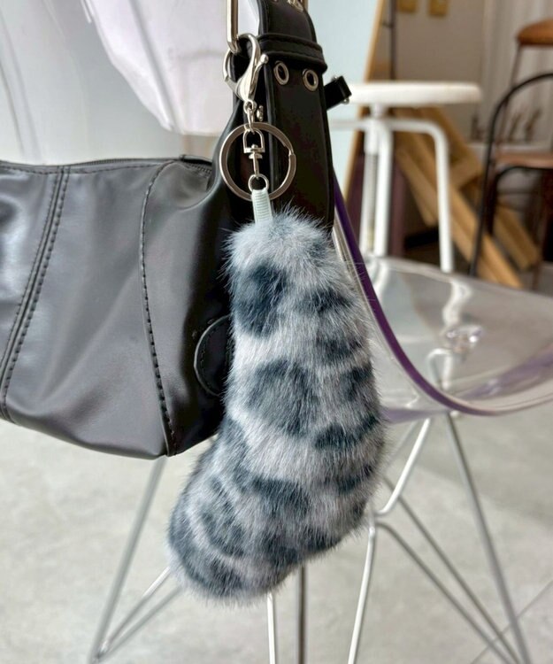 WEGO もふもふしっぽキーホルダー 柄2