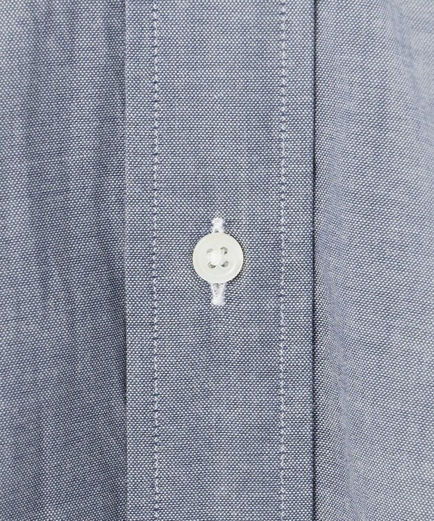 J.PRESS MEN 【J.PRESS ORIGINALS】【UNISEX】Cotton Dangary B.D. Shirt / Baggy-Fit ネイビー系