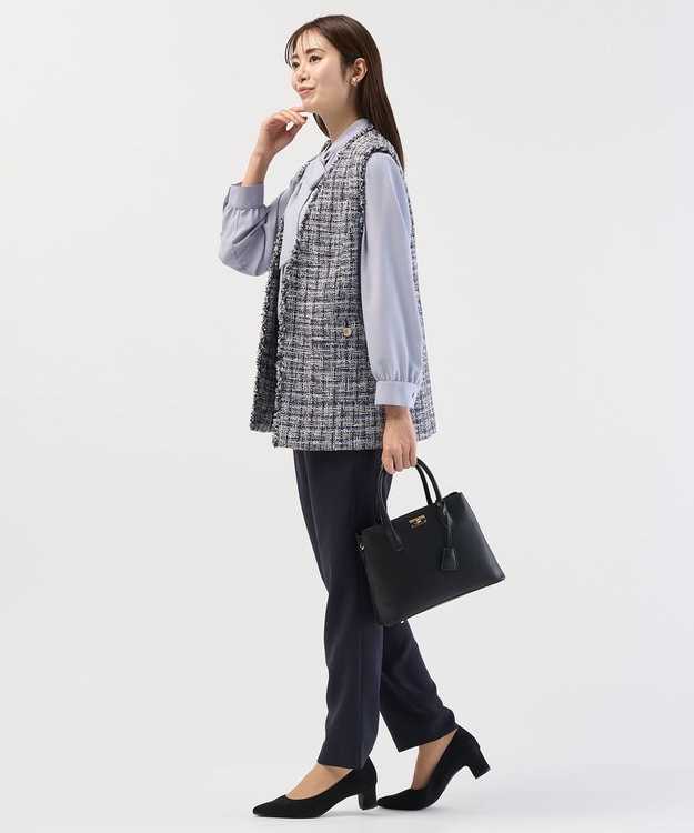 J.PRESS LADIES 【2way】separate トートバッグ ブラック系