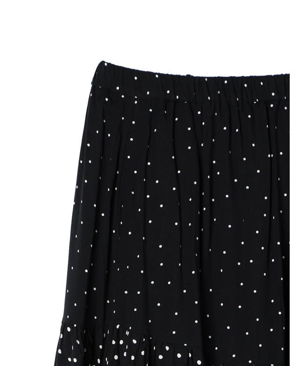 AMERICAN HOLIC 切替ドットフレアスカート Dot