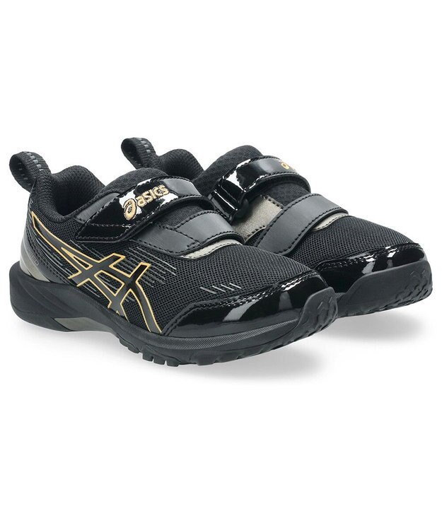 ASICS WALKING トップスピード MINI-ZERO 4 ブラック×ゴールド