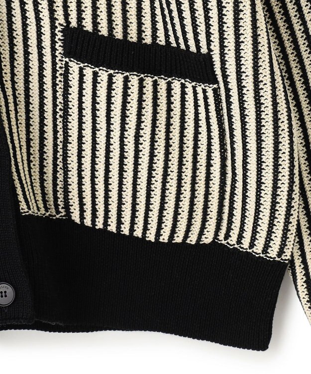 JOSEPH 【洗える】バイオテープコットン　カーディガン Black