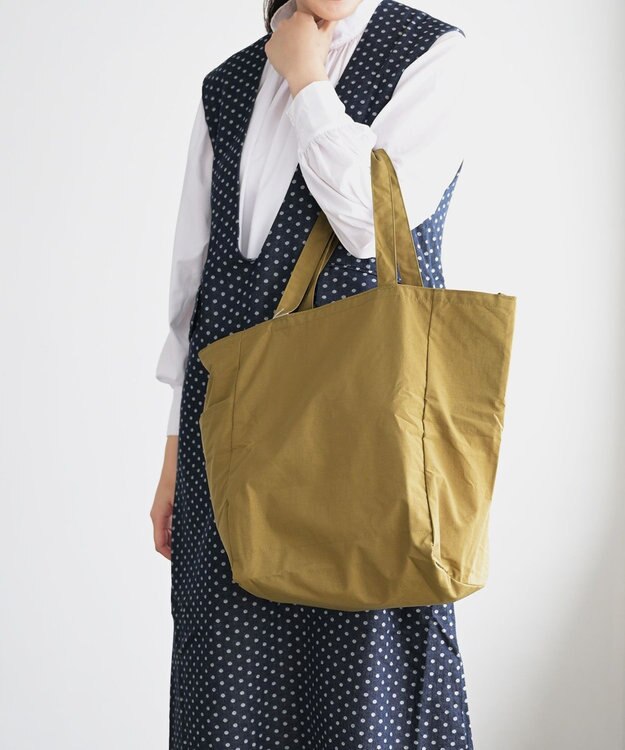 NIZYU KANO ポケッタブル 3wayトート コヨーテブラウン