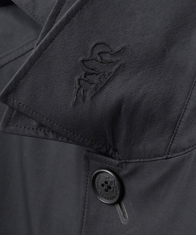 JOSEPH ABBOUD MOUNTAIN 【軽量/防風/透湿防水素材/JAPANファブリック】7Dライトフライ3レイヤーマウンテンシェル コート ブラック系
