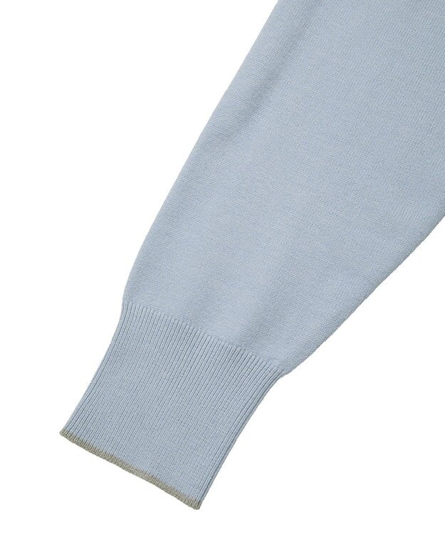 AMERICAN HOLIC バイパチクルーネックニットプルオーバー Light Blue