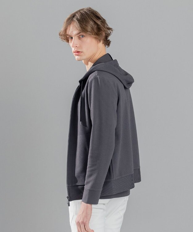 JOSEPH HOMME 【オリジナル素材】ライトタックジャージー パーカー グレー系