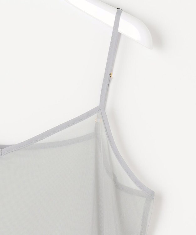 ANY SIS 【洗える】チュールレイヤード インナー ライトグレー