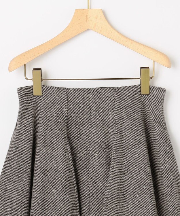 組曲 S シックツイード スカート ブラック系