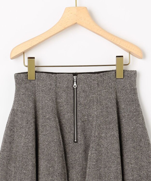 組曲 S シックツイード スカート ブラック系