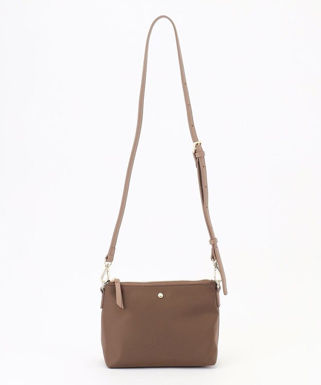 J.PRESS LADIES 【2way】バンブー バッグ モカ系