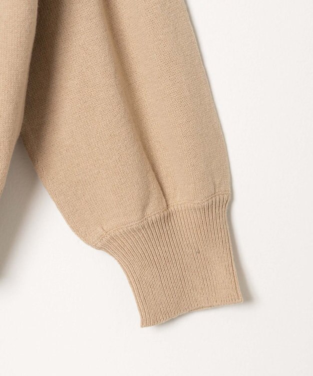 WEGO 【SCHOOL ITEM】ハイゲージスクールカーディガン ベージュ