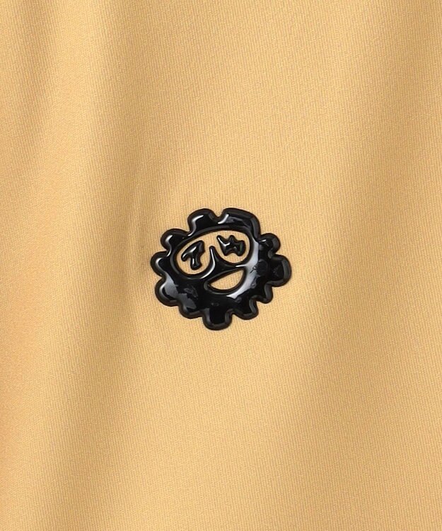 PW CIRCULUS 【吸水速乾 / UV遮蔽率96.3% UVカット / ストレッチ】【MEN】メッシュコンビモックネックT ゴルフ ベージュ系