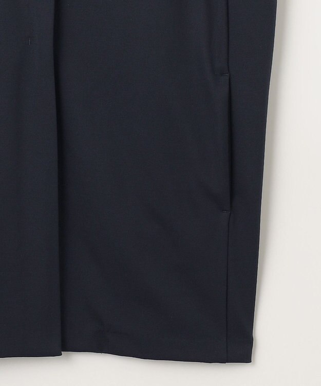 J.PRESS LADIES 【洗える】Hari-Puru jersey ジレ ネイビー系