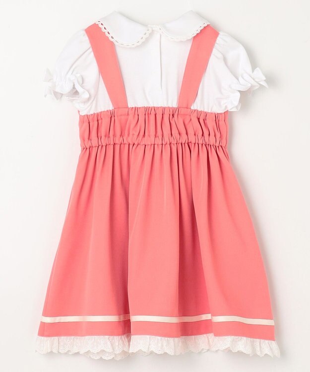 ANY KIDS 【カードキャプターさくら×any FAM】制服・オープニング衣装風ワンピース ピンク