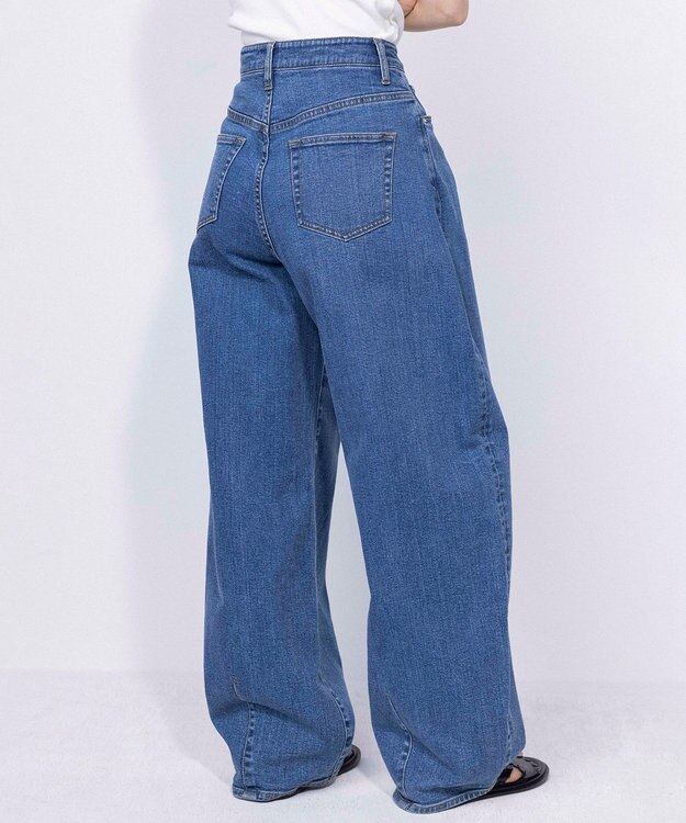 NAVE 【ReNave】バレルストレッチデニム ブルー系