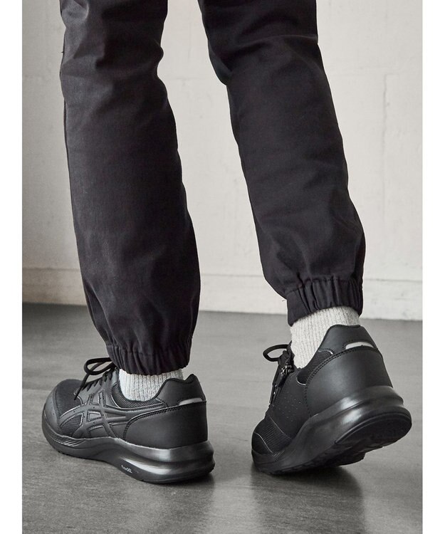 ASICS WALKING ゲルファンウォーカー M042 4E相当 ブラック系