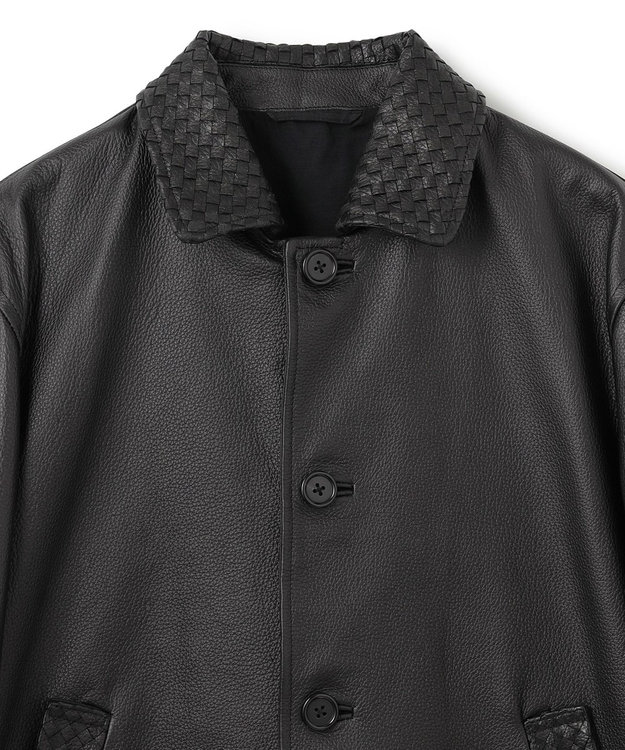 JOSEPH HOMME 【HIGH GRADE LINE】和牛レザー　レザーブルゾン ブラック系