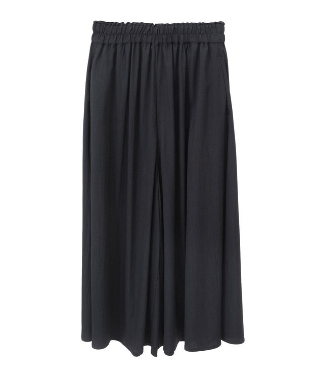 AMERICAN HOLIC (選べる丈２サイズ)接触冷感ギャザースカーチョ【WEB限定カラー有り】 Black