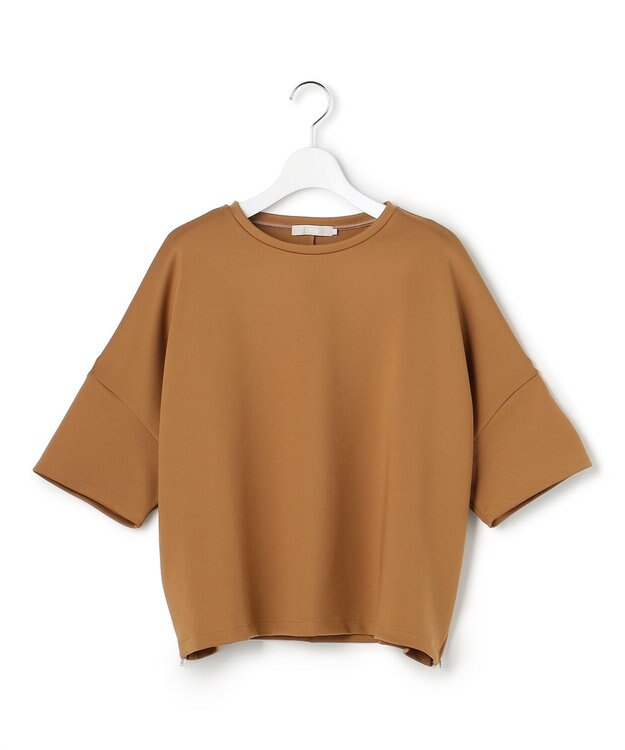 ICB L 【洗える】 エアーダンボール プルオーバー キャメル系