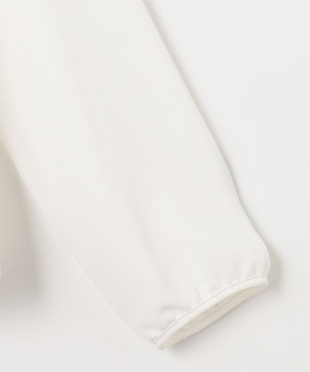 ANY SIS 【洗える】フロントプリーツシフォン ブラウス オフホワイト