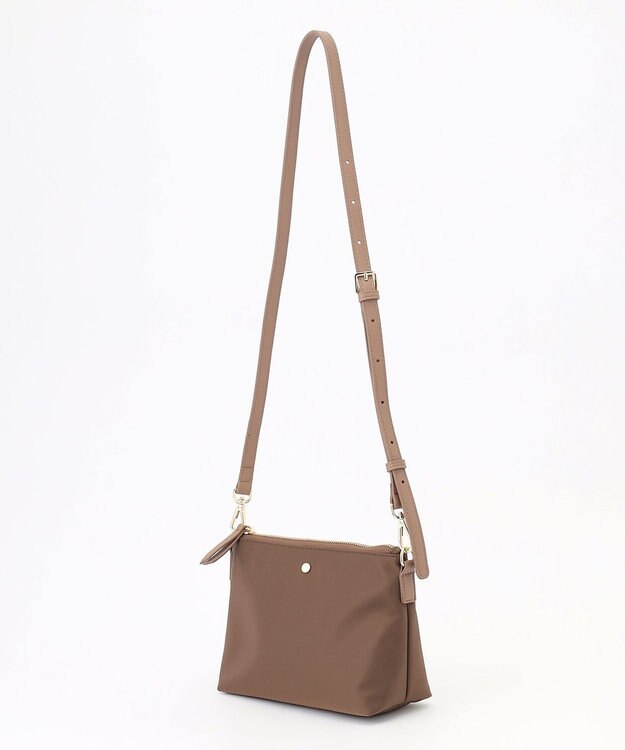 J.PRESS LADIES 【2way】バンブー バッグ モカ系