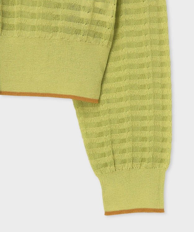 Paul Smith シアークルーネック カーディガン ゴールデンイエロー