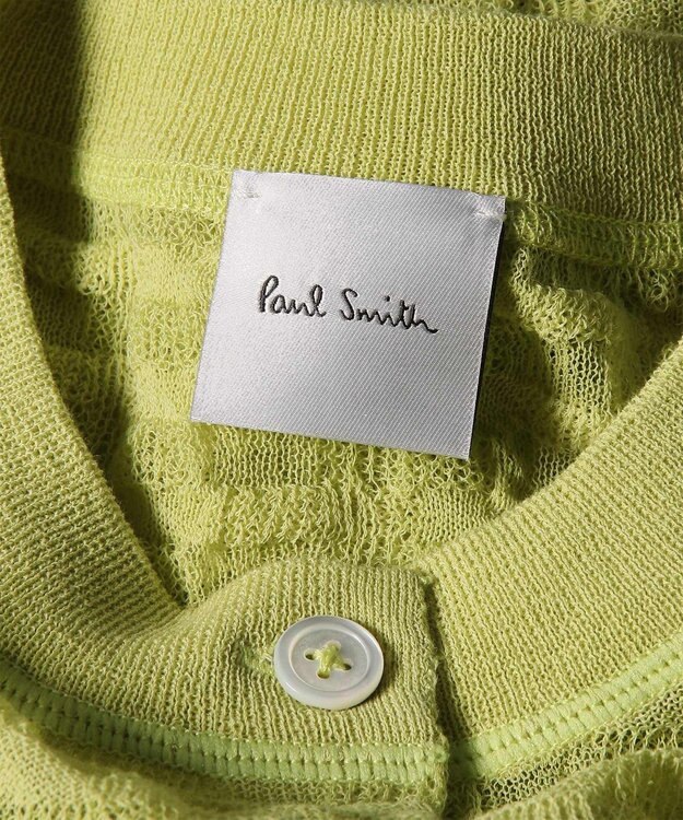 Paul Smith シアークルーネック カーディガン ゴールデンイエロー