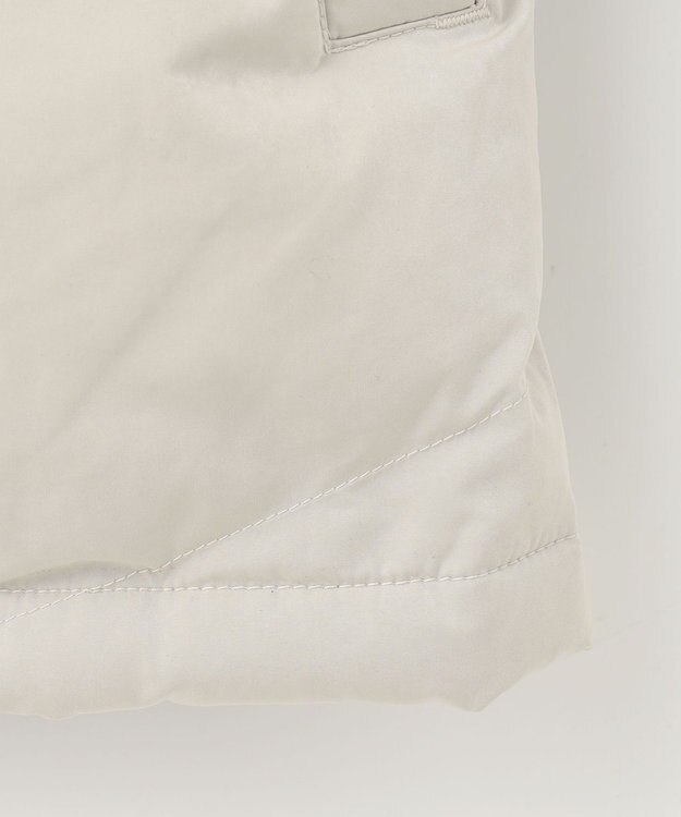 JOSEPH ABBOUD MOUNTAIN  【サスティナブル/ECO撥水/ECOファー/9ポケット/男女兼用】Pe/Nyピーチ ダウンコート アイボリー系