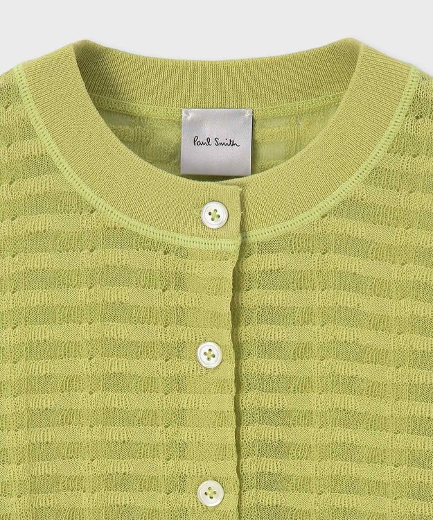 Paul Smith シアークルーネック カーディガン ゴールデンイエロー
