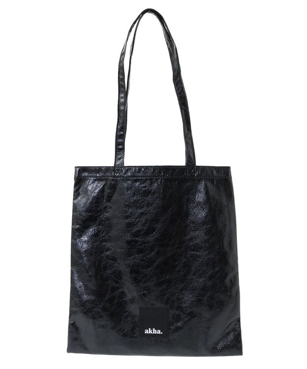 CRAFT STANDARD BOUTIQUE akha. メタリックトートバッグ Black
