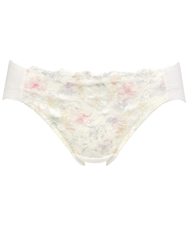 Wing 【ナチュラルフィットブラ】 ペアショーツ 身生地部綿混 はきこみ丈あさめ KF3320 ウイング／ワコール アイボリー