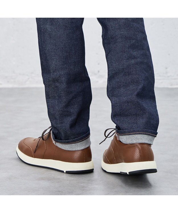 ASICS WALKING ランウォーク トラッド スニーカー メンズ 3E キャメル(型押し)